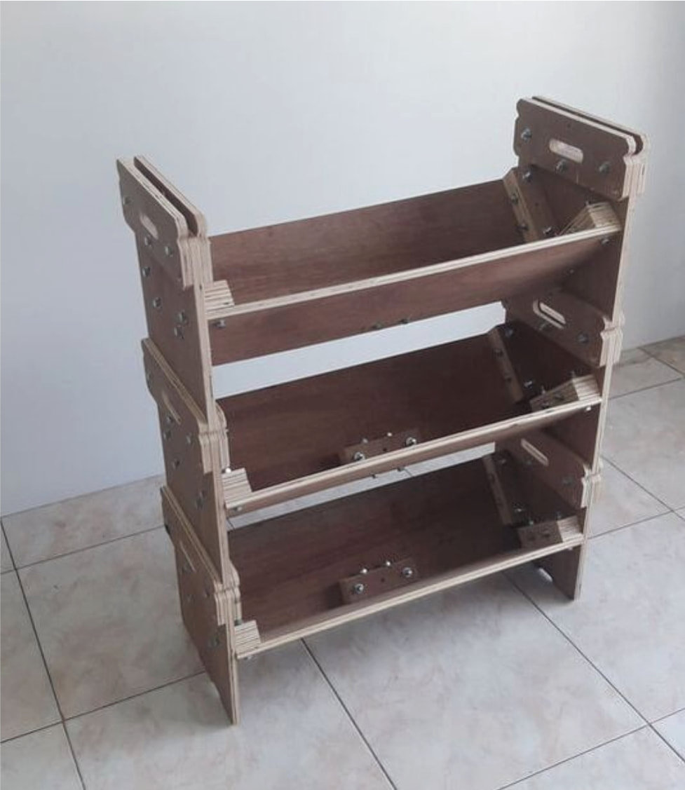 GreenStak stacked rack system